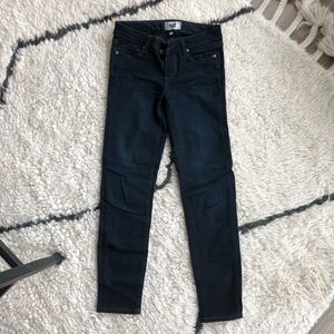 Paige Skyline mid-rise ankle Skinny Jeans